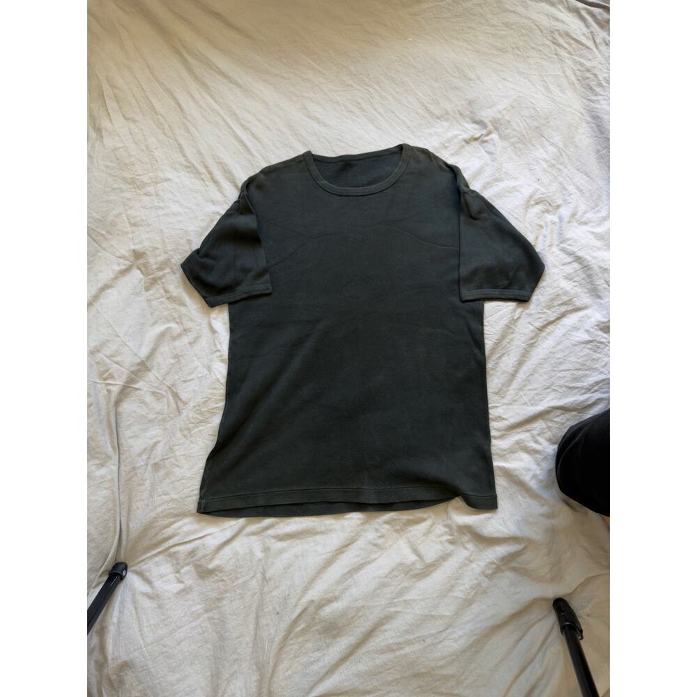 UNKNOWN Thick Blank Oversized Black Shirt